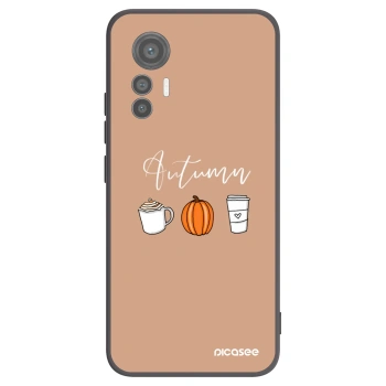 Picasee husă neagră din silicon pentru Xiaomi 12 Lite - Autumn