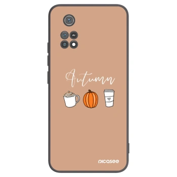 Picasee husă neagră din silicon pentru Xiaomi Poco M4 Pro - Autumn