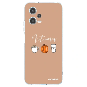 Picasee husă transparentă din silicon pentru Xiaomi Redmi Note 12 5G - Autumn
