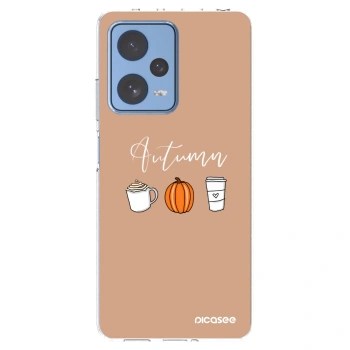 Picasee husă transparentă din silicon pentru Xiaomi Redmi Note 12 Pro 5G - Autumn