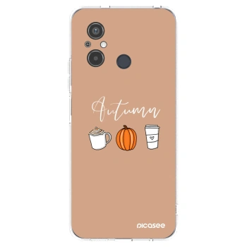 Picasee husă transparentă din silicon pentru Xiaomi Redmi 12C - Autumn