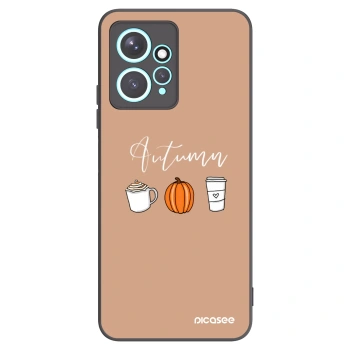 Picasee husă neagră din silicon pentru Xiaomi Redmi Note 12 4G - Autumn