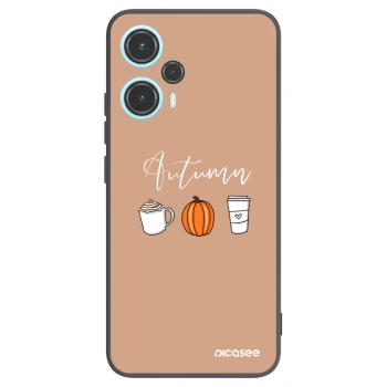 Picasee husă neagră din silicon pentru Xiaomi Poco F5 - Autumn