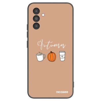 Picasee husă neagră din silicon pentru Samsung Galaxy A04s A047F - Autumn