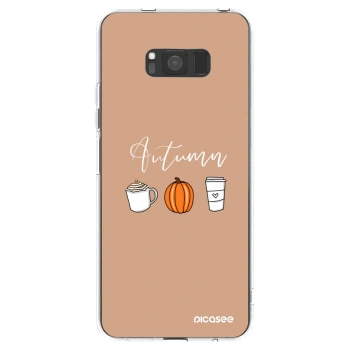 Picasee husă transparentă din silicon pentru Samsung Galaxy S8 G950F - Autumn