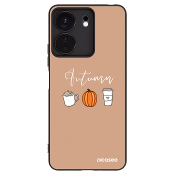Picasee husă neagră din silicon pentru Xiaomi Redmi 13C 4G - Autumn