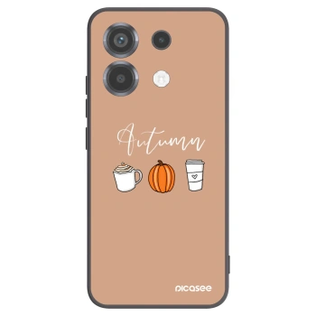 Picasee husă neagră din silicon pentru Xiaomi Poco X6 - Autumn