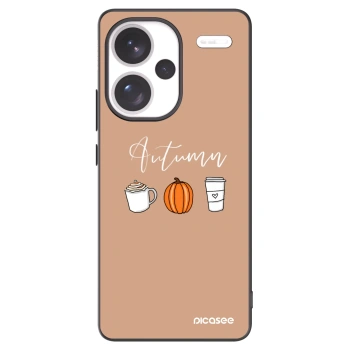 Picasee husă neagră din silicon pentru Xiaomi Redmi Note 13 Pro+ 5G - Autumn