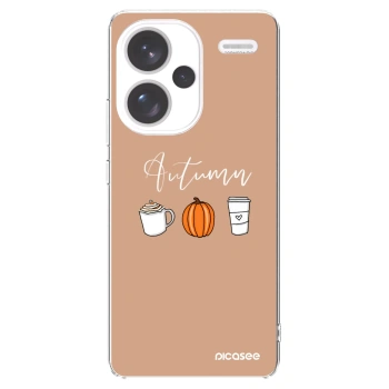 Picasee husă transparentă din silicon pentru Xiaomi Redmi Note 13 Pro+ 5G - Autumn