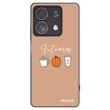 Picasee husă neagră din silicon pentru Xiaomi Redmi Note 13 Pro 4G - Autumn