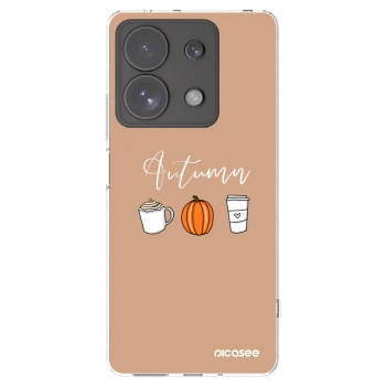 Picasee husă transparentă din silicon pentru Xiaomi Redmi Note 13 Pro 4G - Autumn