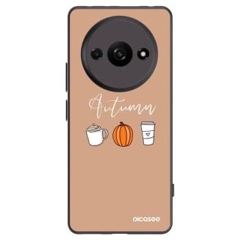 Picasee husă neagră din silicon pentru Xiaomi Redmi A3 - Autumn
