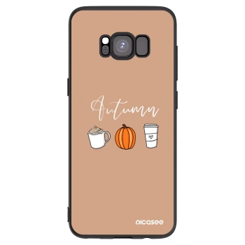 Picasee husă neagră din silicon pentru Samsung Galaxy S8 G950F - Autumn