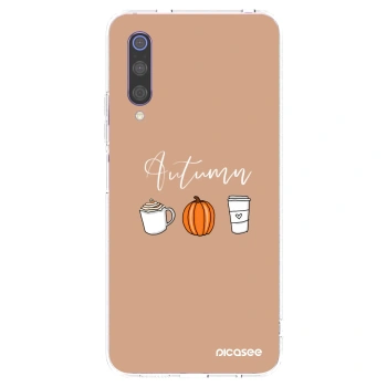 Picasee husă transparentă din silicon pentru Xiaomi Mi 9 - Autumn