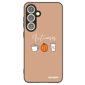Picasee husă neagră din silicon pentru Samsung Galaxy S24 FE S721B - Autumn