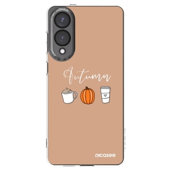 Picasee husă transparentă din silicon pentru Samsung Galaxy S25 Edge 5G - Autumn
