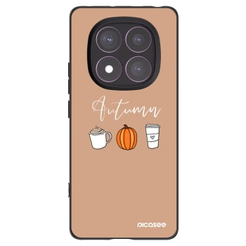 Picasee husă neagră din silicon pentru Xiaomi Redmi Note 14 Pro 4G - Autumn