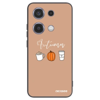 Picasee husă neagră din silicon pentru Xiaomi Redmi Note 14S - Autumn