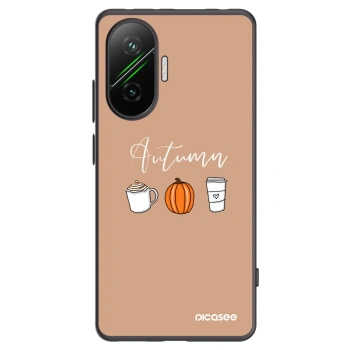 Picasee husă neagră din silicon pentru Xiaomi Poco F7 5G - Autumn