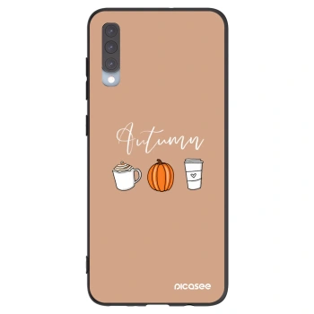 Picasee husă neagră din silicon pentru Samsung Galaxy A70 A705F - Autumn