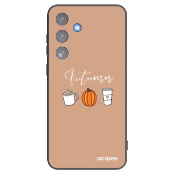 Picasee husă neagră din silicon pentru Samsung Galaxy S25 FE 5G - Autumn