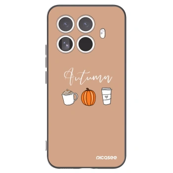 Picasee husă neagră din silicon pentru Xiaomi 15T Pro - Autumn