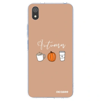 Picasee husă transparentă din silicon pentru Xiaomi Redmi 7A - Autumn