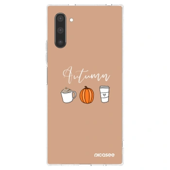 Picasee husă transparentă din silicon pentru Samsung Galaxy Note 10 N970F - Autumn