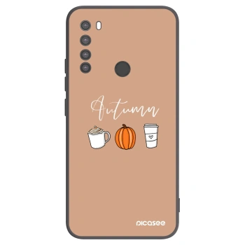 Picasee husă neagră din silicon pentru Xiaomi Redmi Note 8 - Autumn