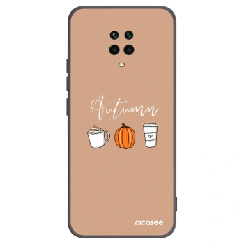 Picasee husă neagră din silicon pentru Xiaomi Redmi Note 9 Pro - Autumn