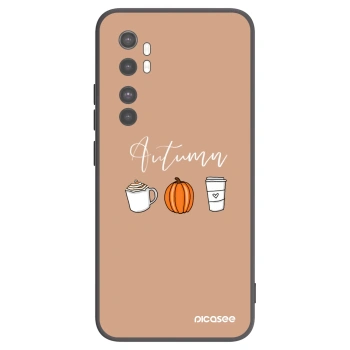 Picasee husă neagră din silicon pentru Xiaomi Mi Note 10 Lite - Autumn