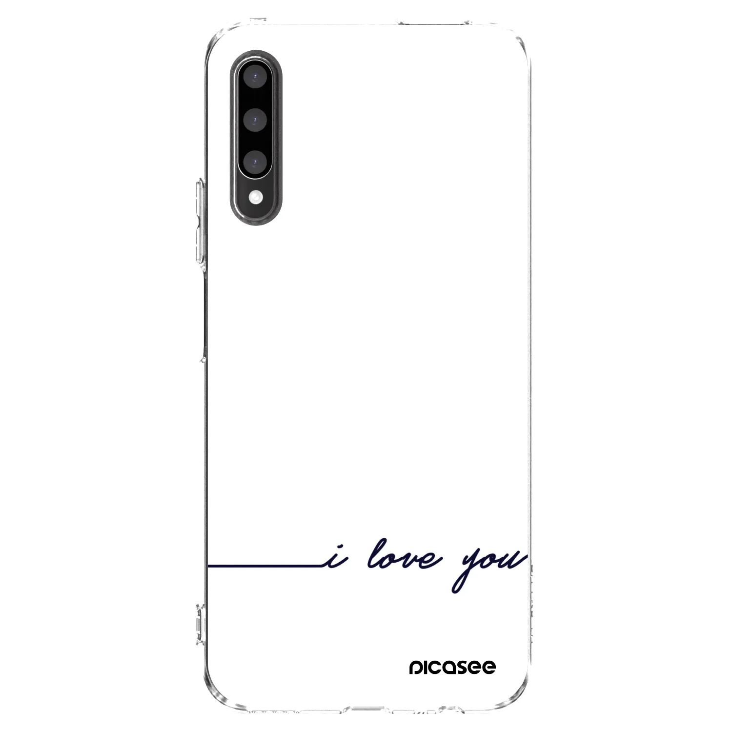 Picasee husă transparentă din silicon pentru Honor 9X Pro - I love you