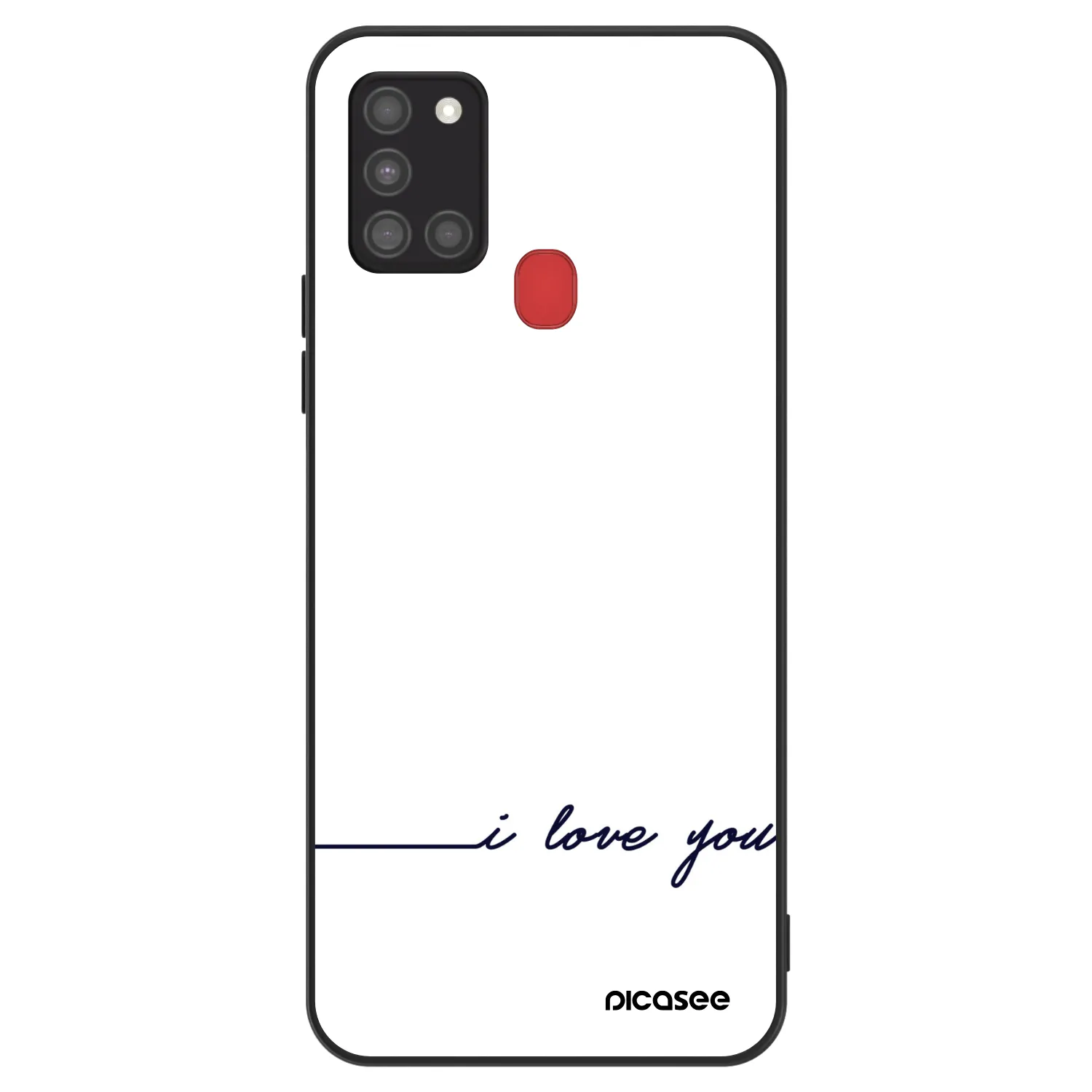 Picasee ULTIMATE CASE pentru Samsung Galaxy A21s - I love you