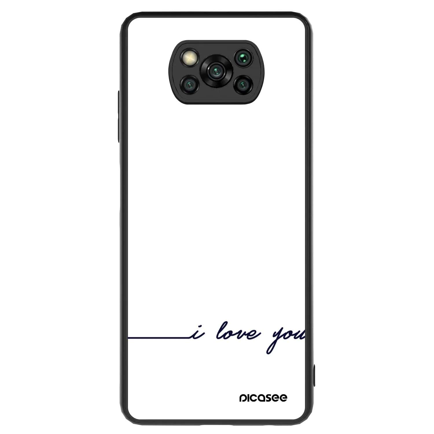 Picasee ULTIMATE CASE pentru Xiaomi Poco X3 - I love you
