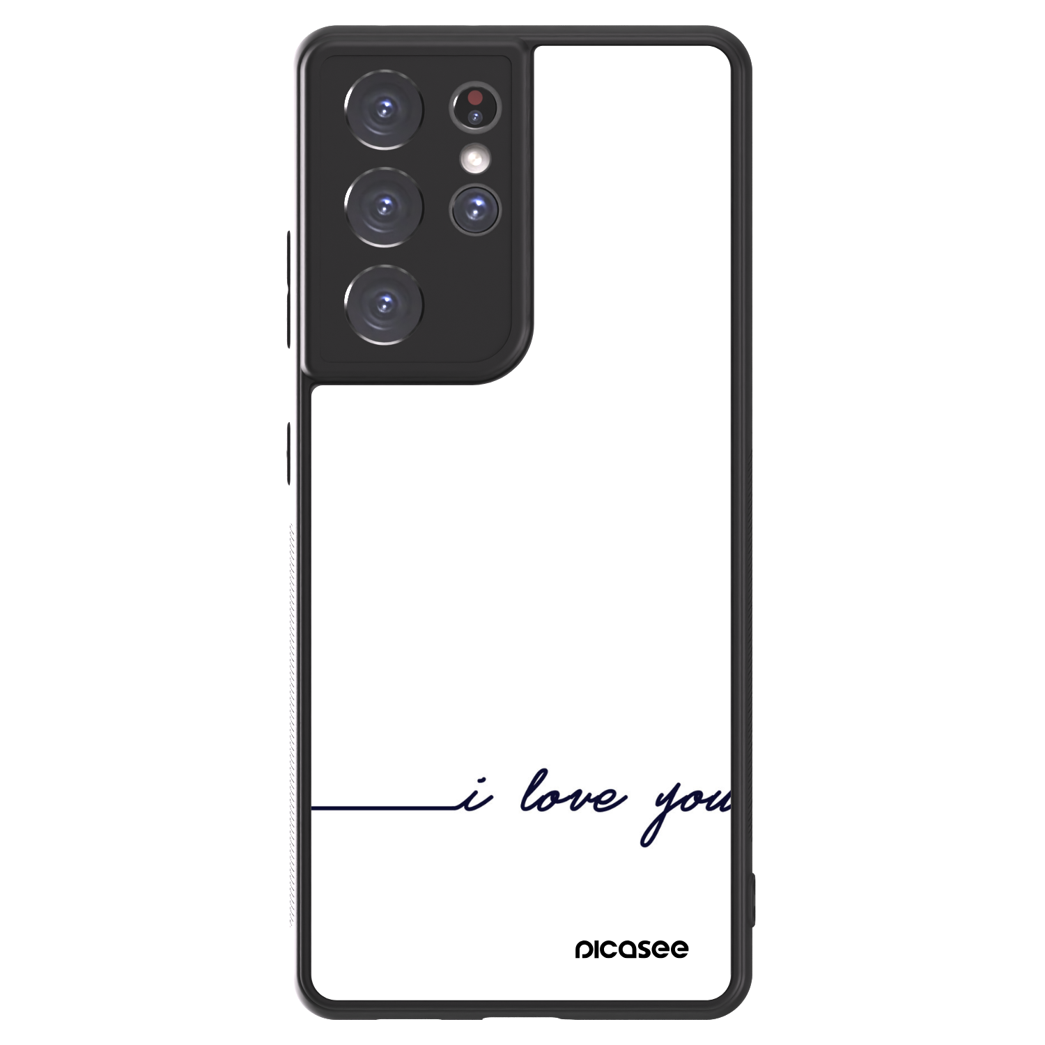 Picasee ULTIMATE CASE pentru Samsung Galaxy S21 Ultra 5G G998B - I love you