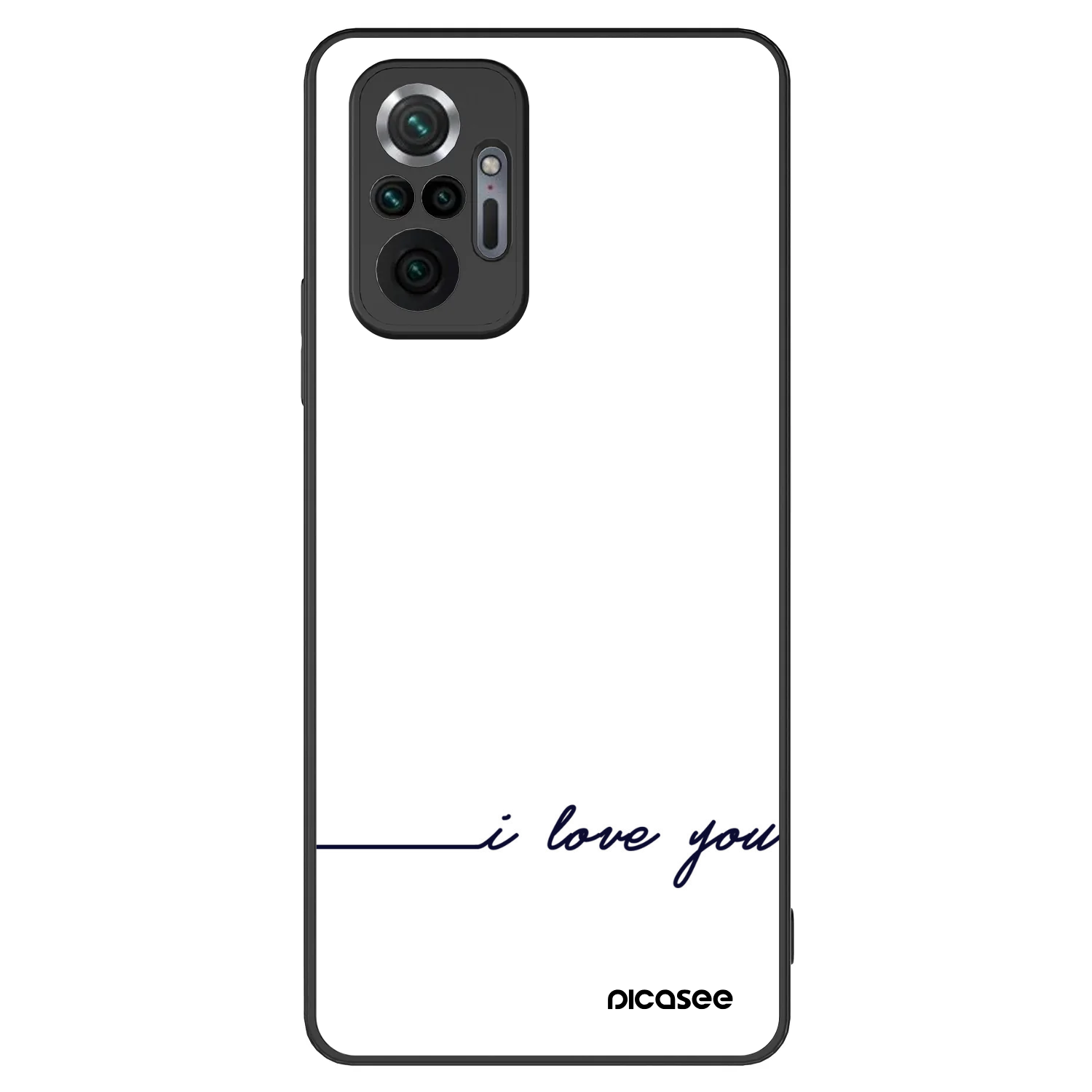 Picasee ULTIMATE CASE pentru Xiaomi Redmi Note 10 Pro - I love you