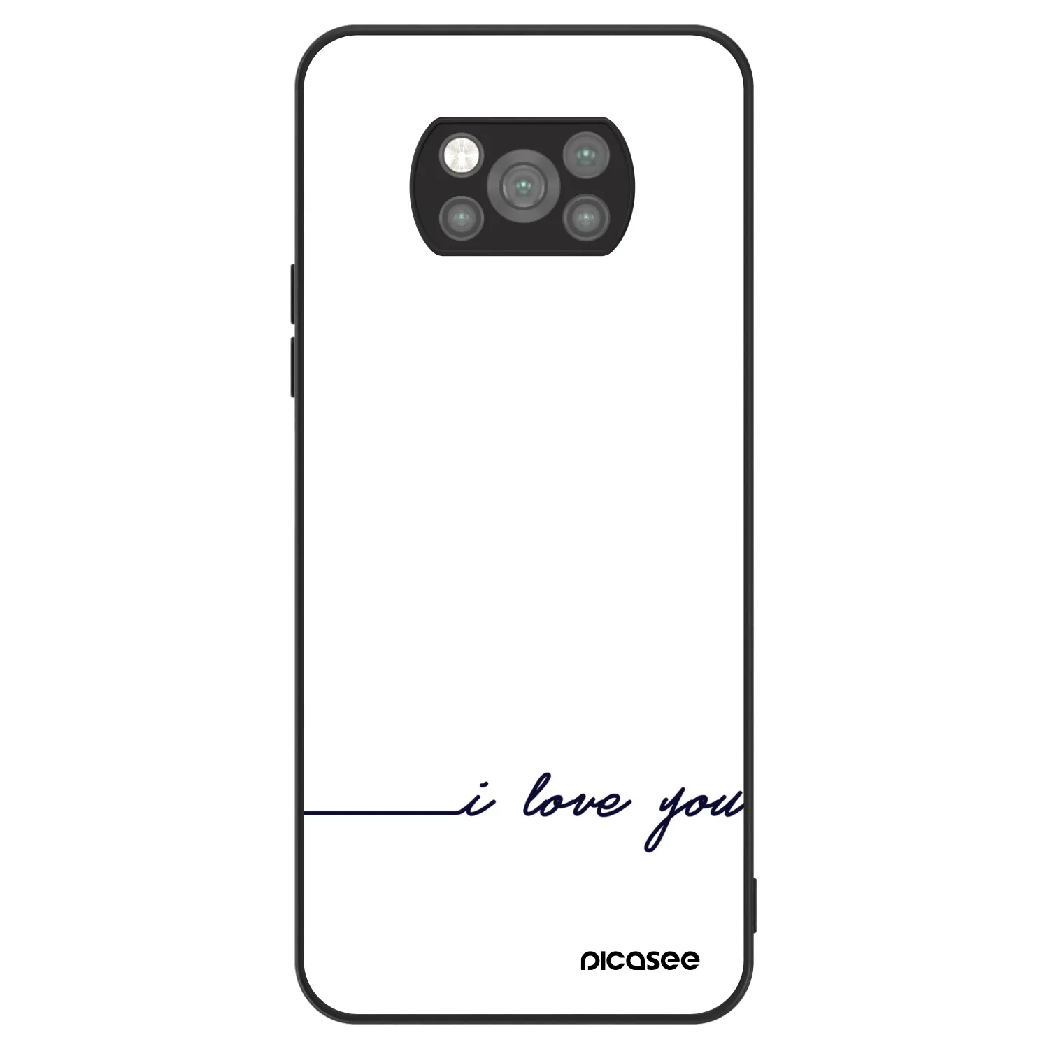 Picasee ULTIMATE CASE pentru Xiaomi Poco X3 Pro - I love you