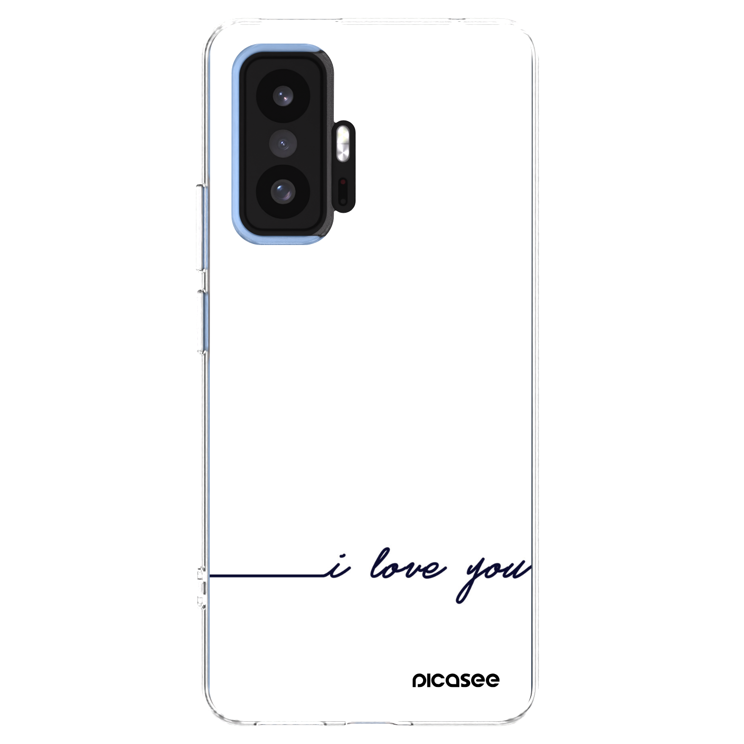 Picasee husă transparentă din silicon pentru Xiaomi 11T - I love you