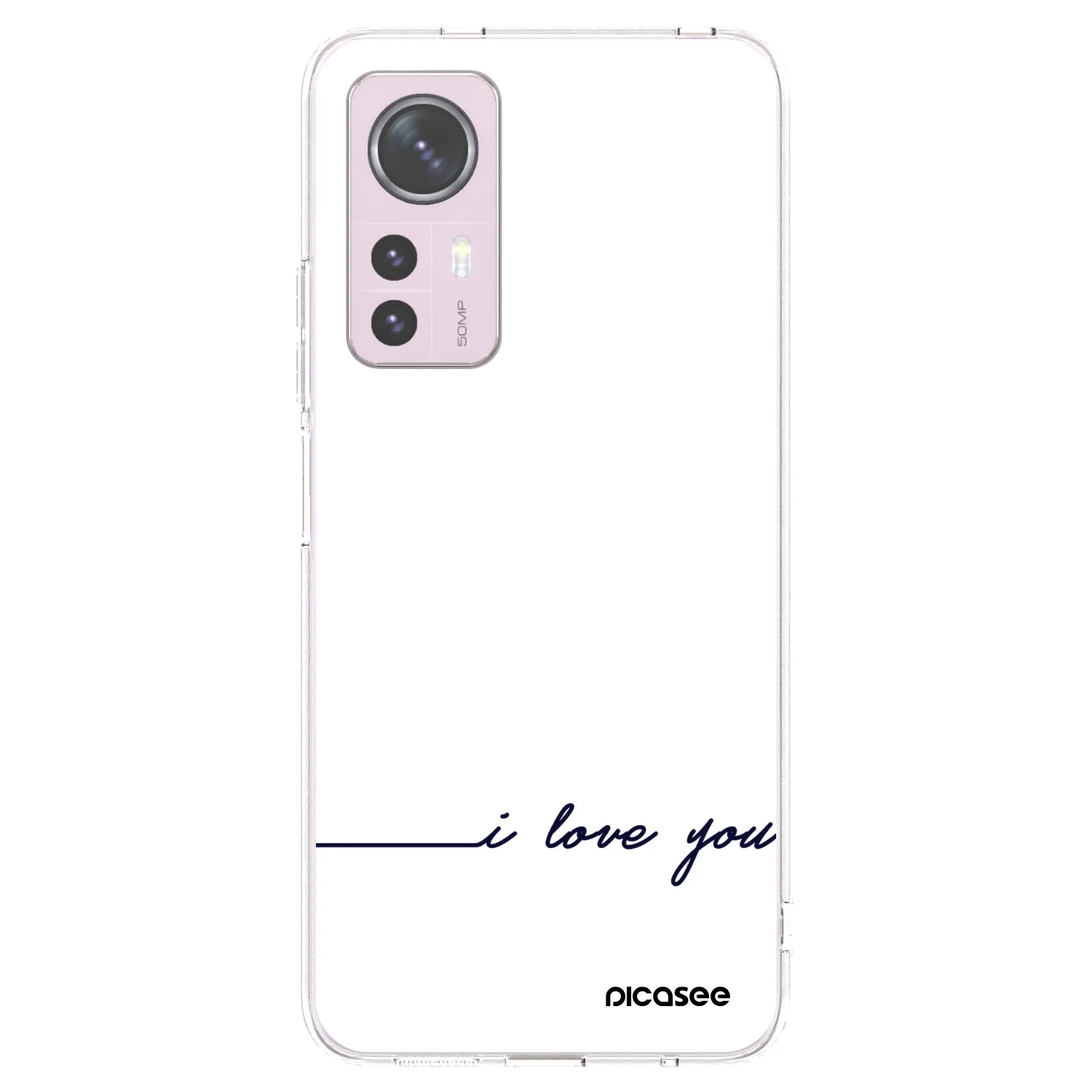 Picasee husă transparentă din silicon pentru Xiaomi 12 - I love you