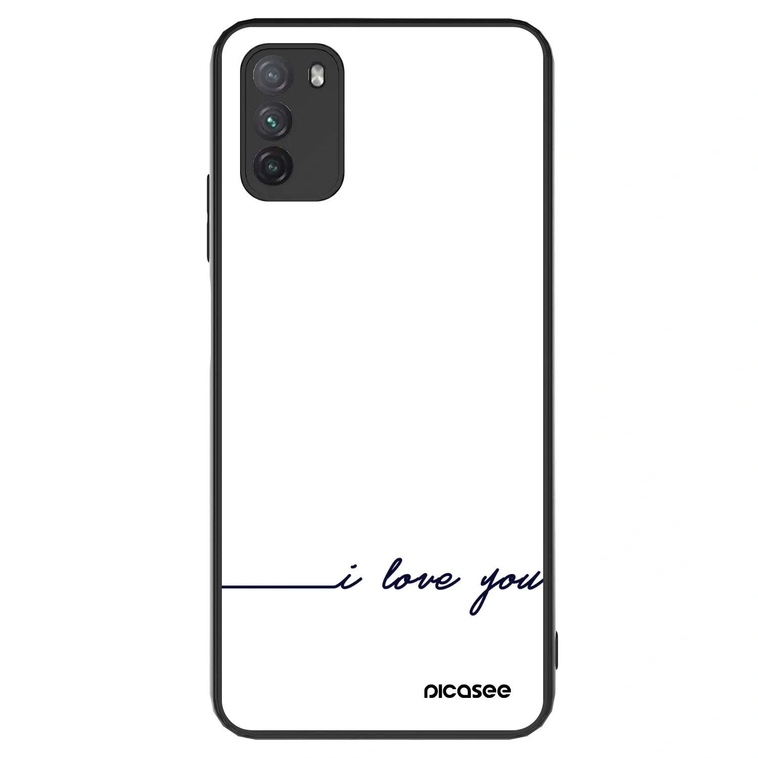 Picasee ULTIMATE CASE pentru Xiaomi Poco M3 - I love you