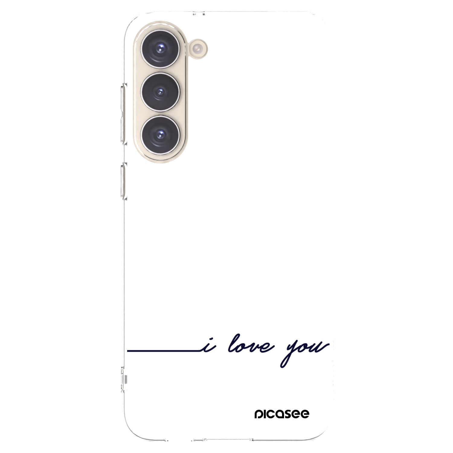 Picasee husă transparentă din silicon pentru Samsung Galaxy S23+ 5G - I love you