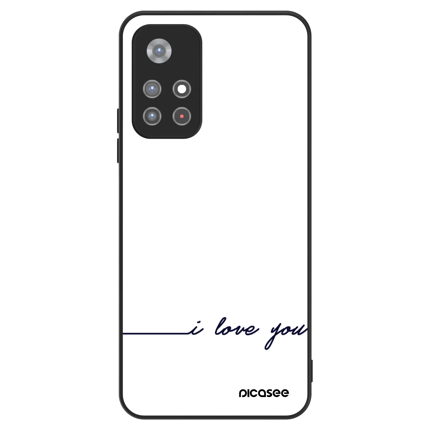 Picasee ULTIMATE CASE pentru Xiaomi Redmi Note 11S 5G - I love you