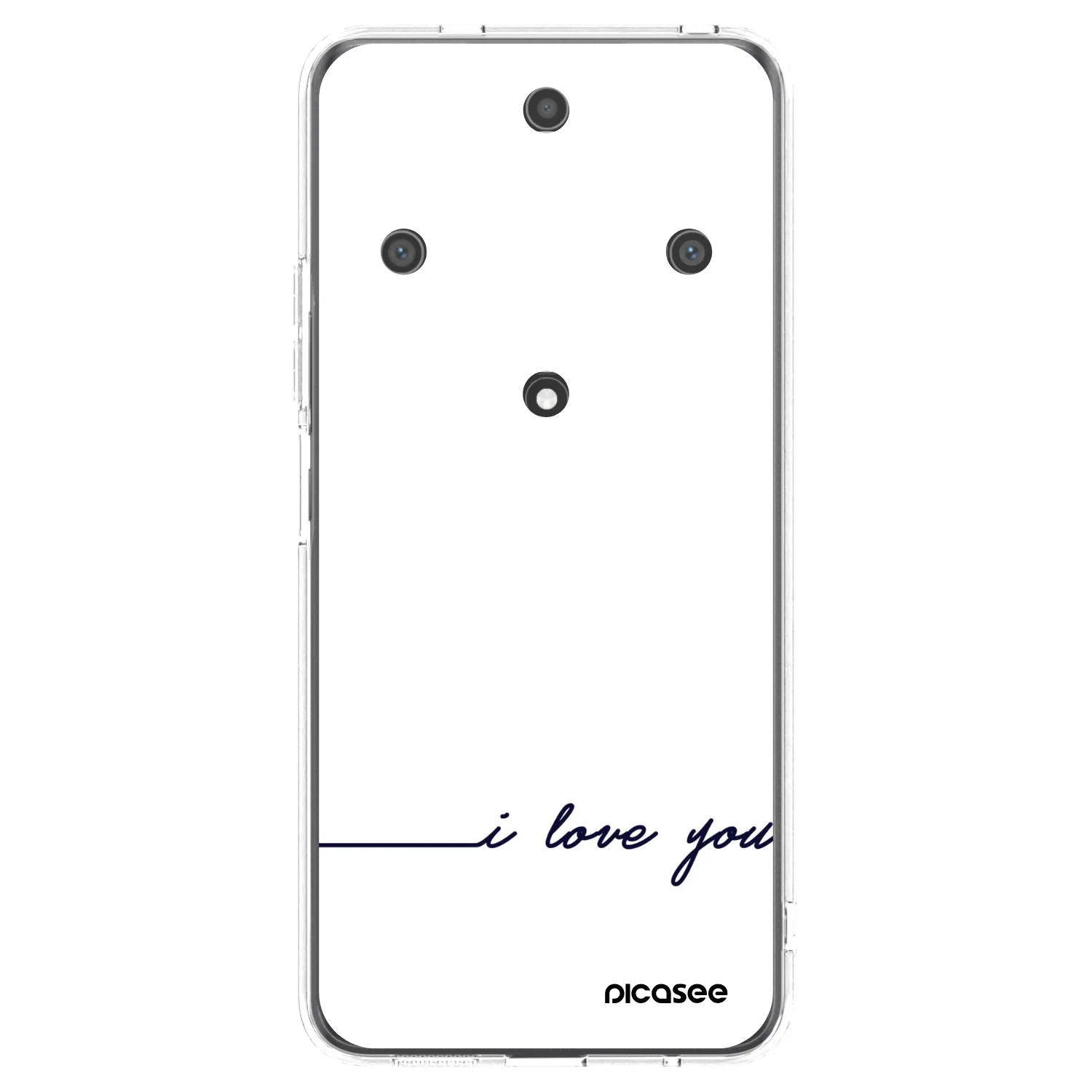 Picasee husă transparentă din silicon pentru Honor Magic5 Lite 5G - I love you