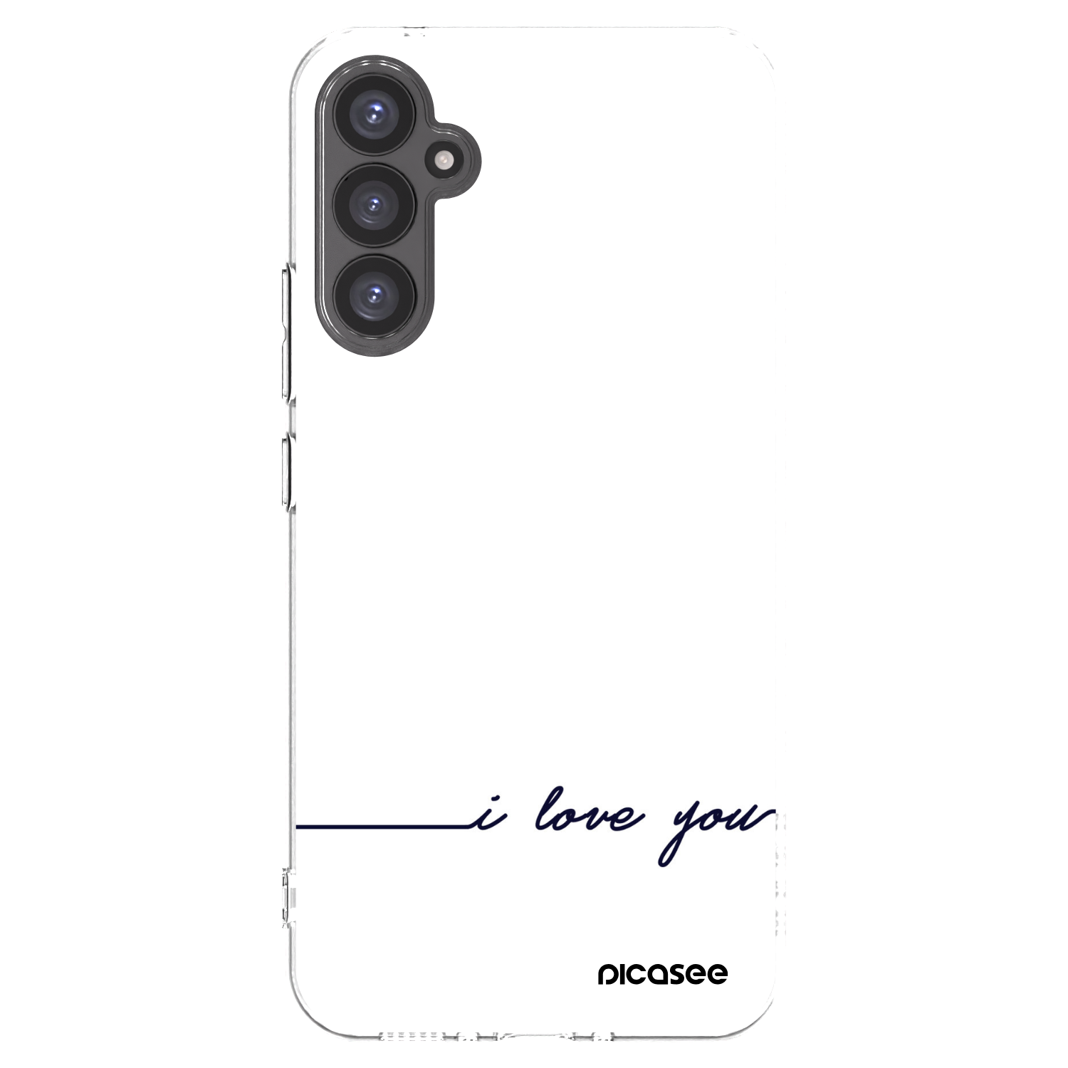 Picasee husă transparentă din silicon pentru Samsung Galaxy A34 5G A346B - I love you