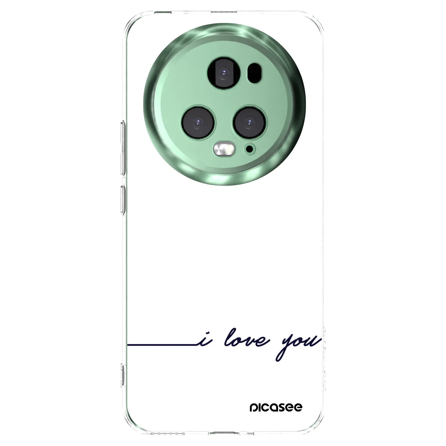 Picasee husă transparentă din silicon pentru Honor Magic5 Pro - I love you