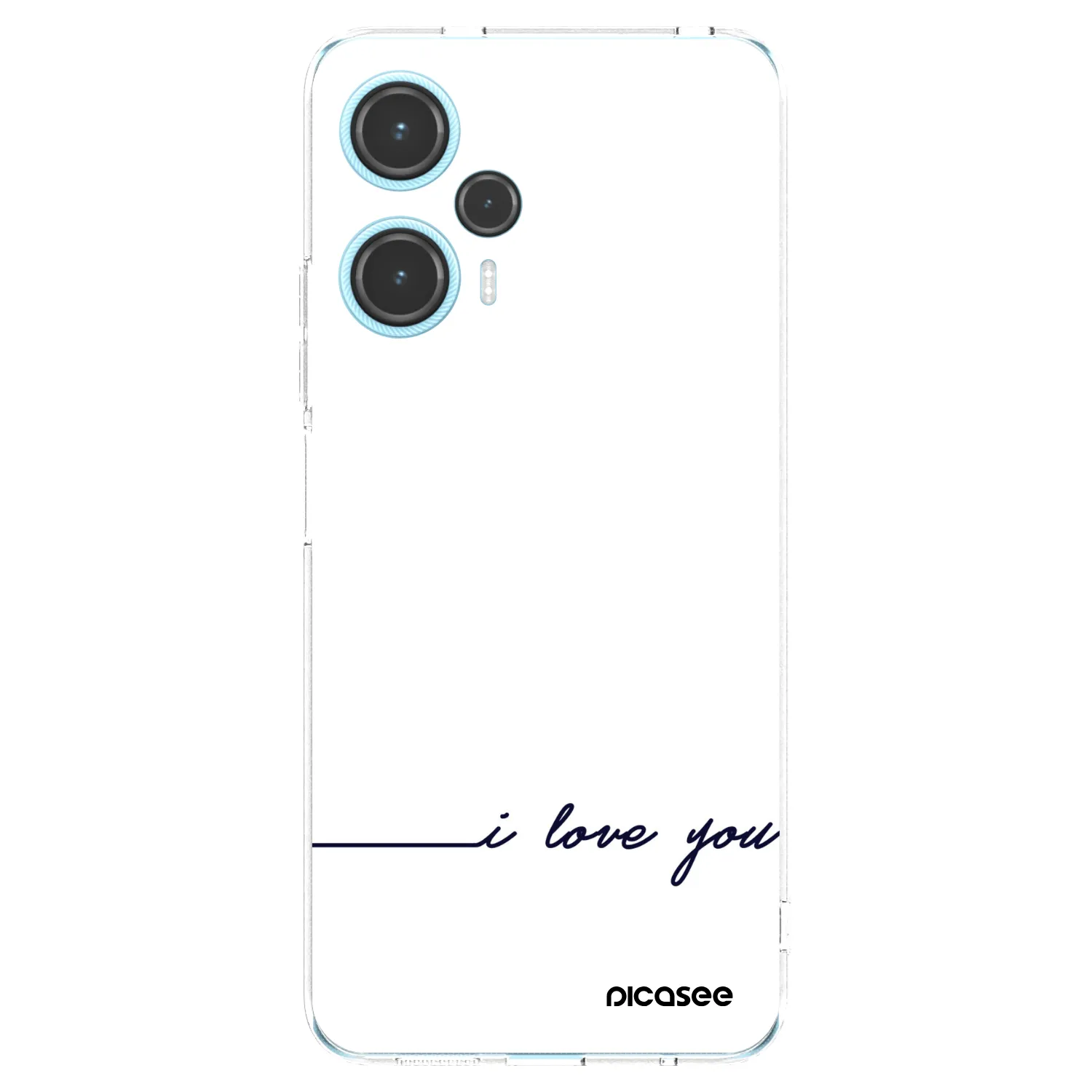 Picasee husă transparentă din silicon pentru Xiaomi Poco F5 - I love you
