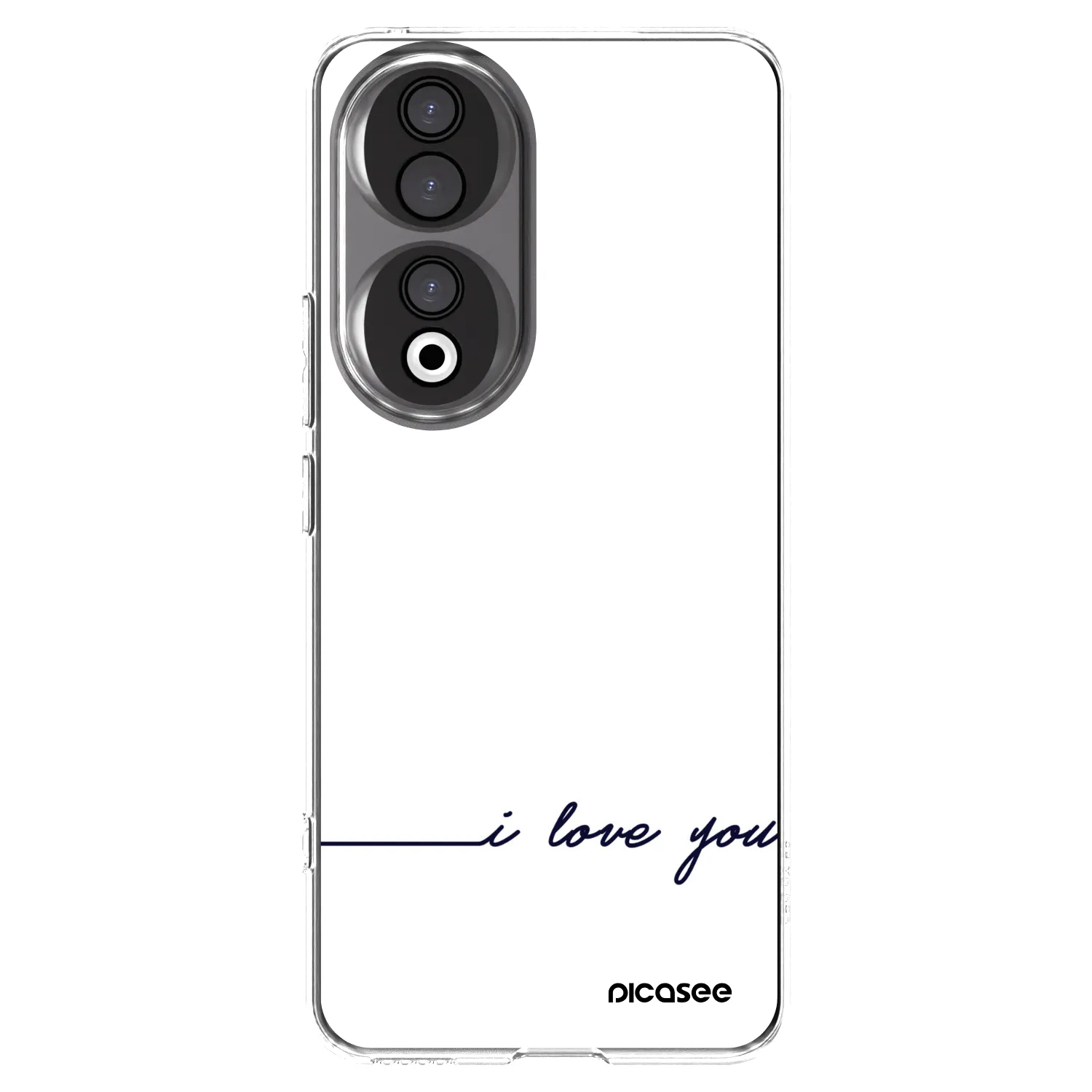 Picasee husă transparentă din silicon pentru Honor 90 5G - I love you