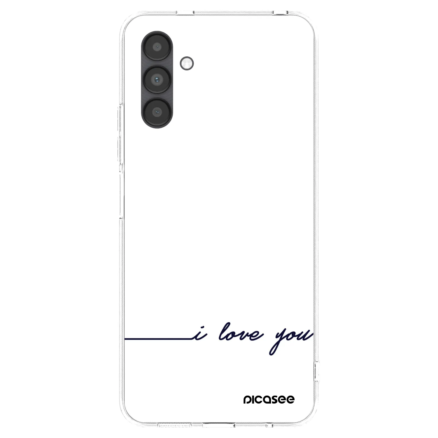 Picasee husă transparentă din silicon pentru Samsung Galaxy A04s A047F - I love you