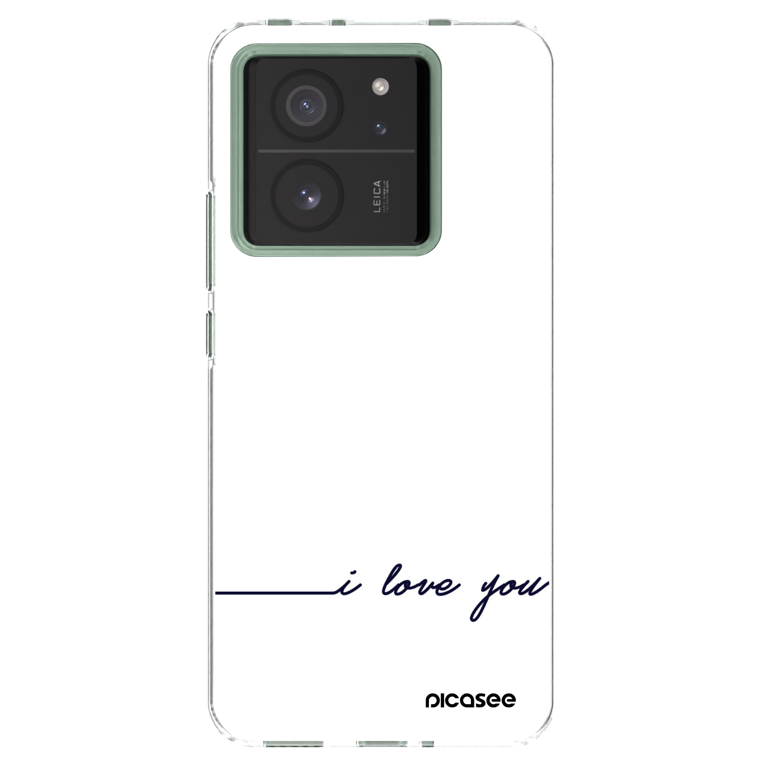 Picasee husă transparentă din silicon pentru Xiaomi 13T Pro - I love you