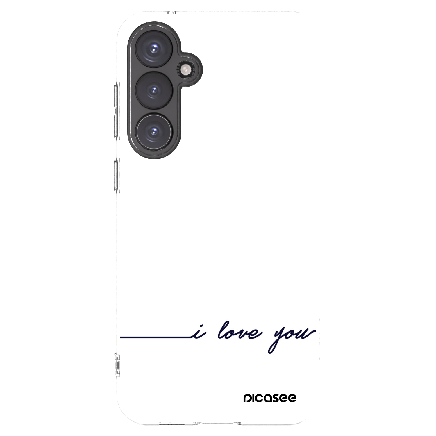 Picasee husă transparentă din silicon pentru Samsung Galaxy S23 FE S711B - I love you
